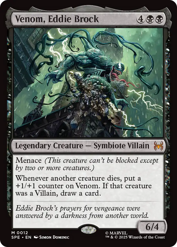 Venom, Eddie Brock - Foil