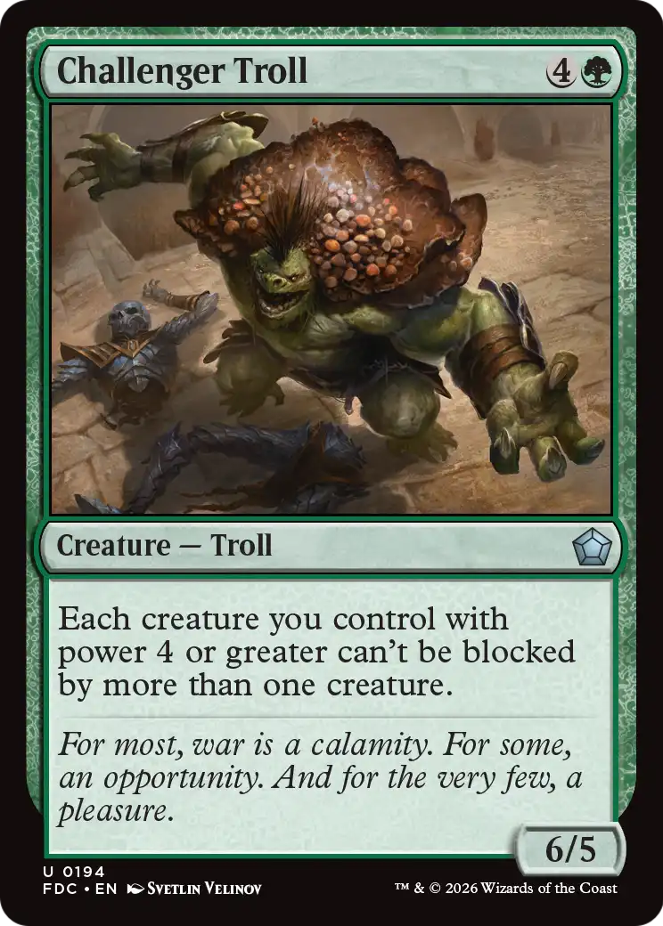 Challenger Troll (FDC)