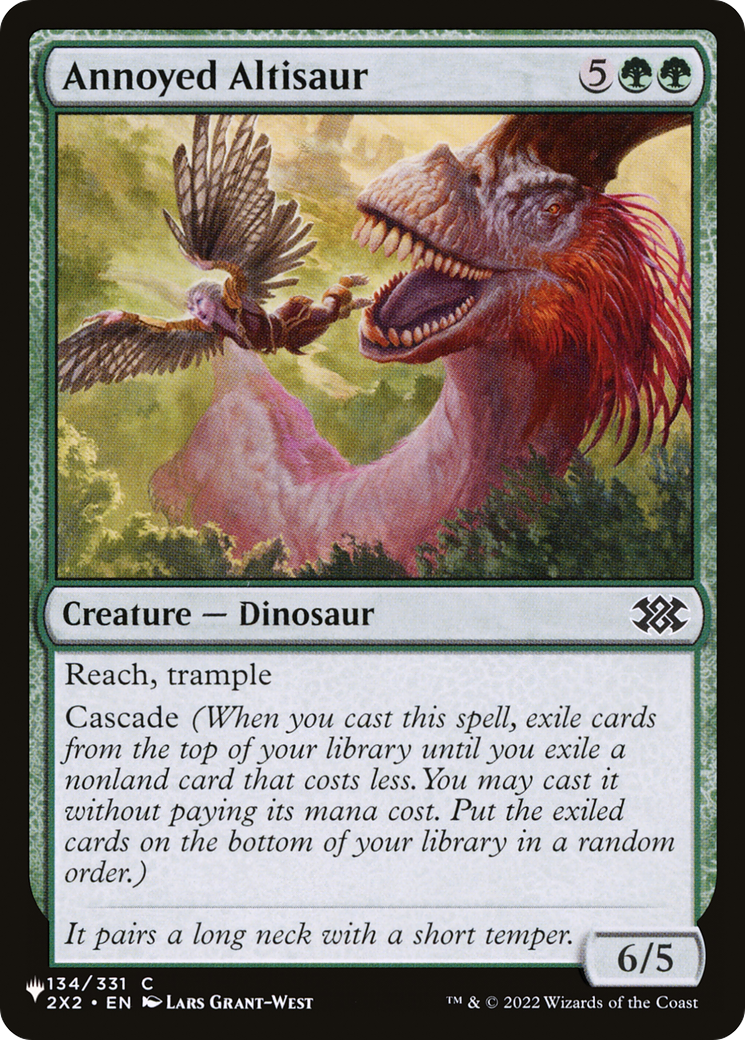 Annoyed Altisaur (2X2-134) (PLST)