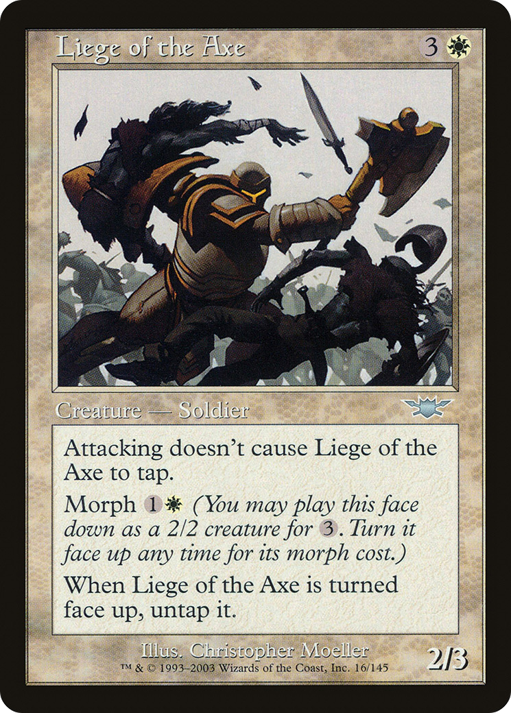 Liege of the Axe - Foil