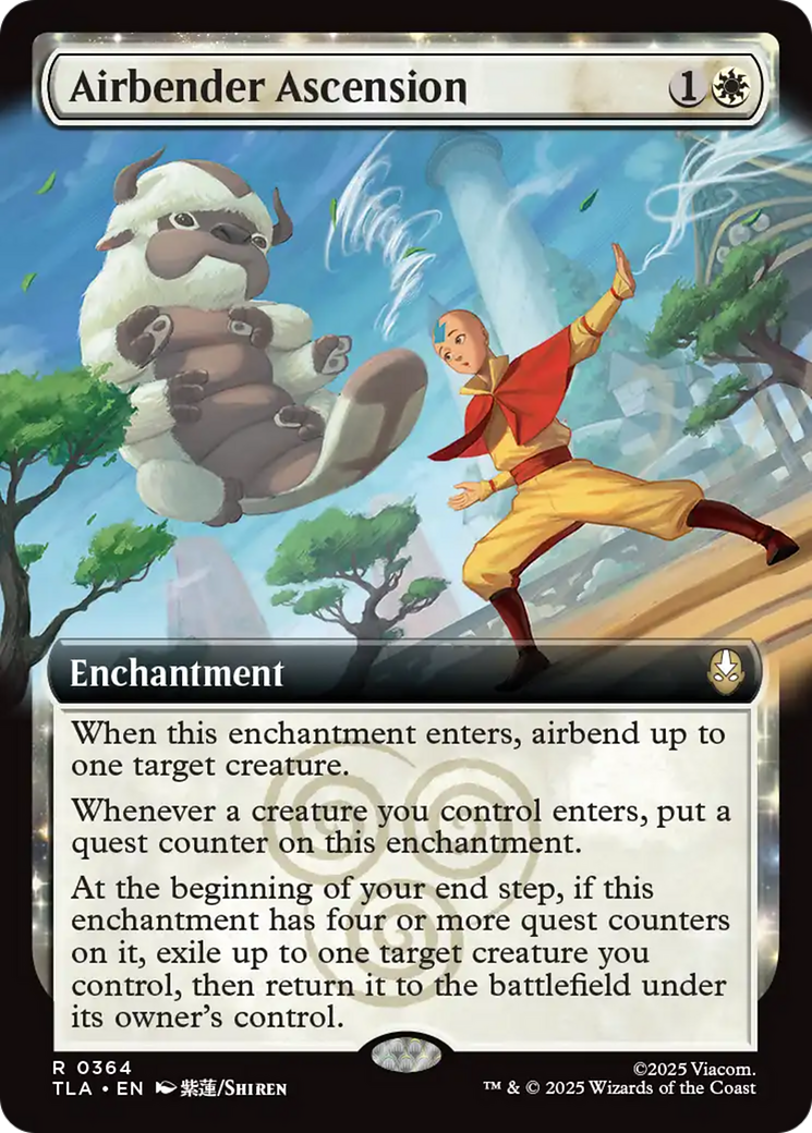 Airbender Ascension (0364) (Extended Art) - Foil tla
