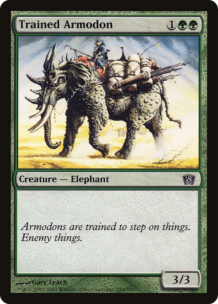 Trained Armodon - Foil