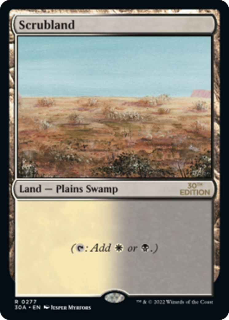 Scrubland (Modern Frame)