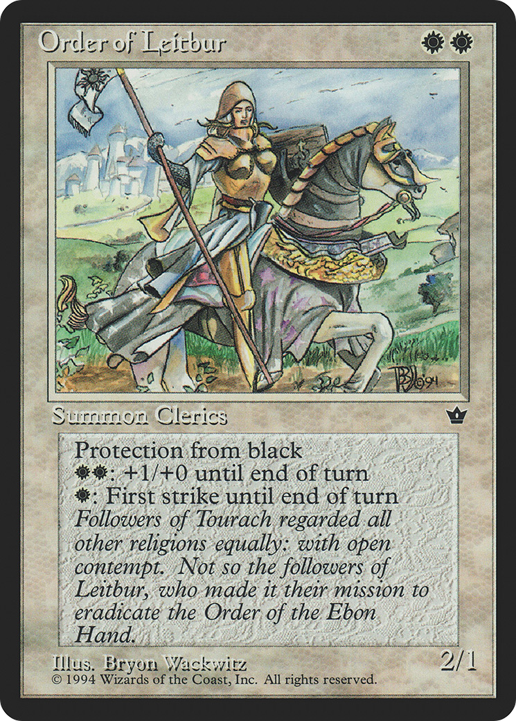 Order of Leitbur (Right-Facing) (Illus. Bryon Wackwitz)