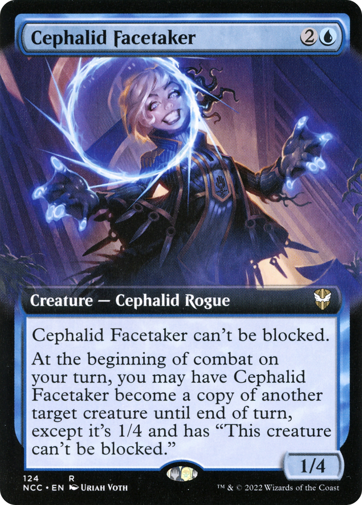 Cephalid Facetaker (124) (Extended Art)