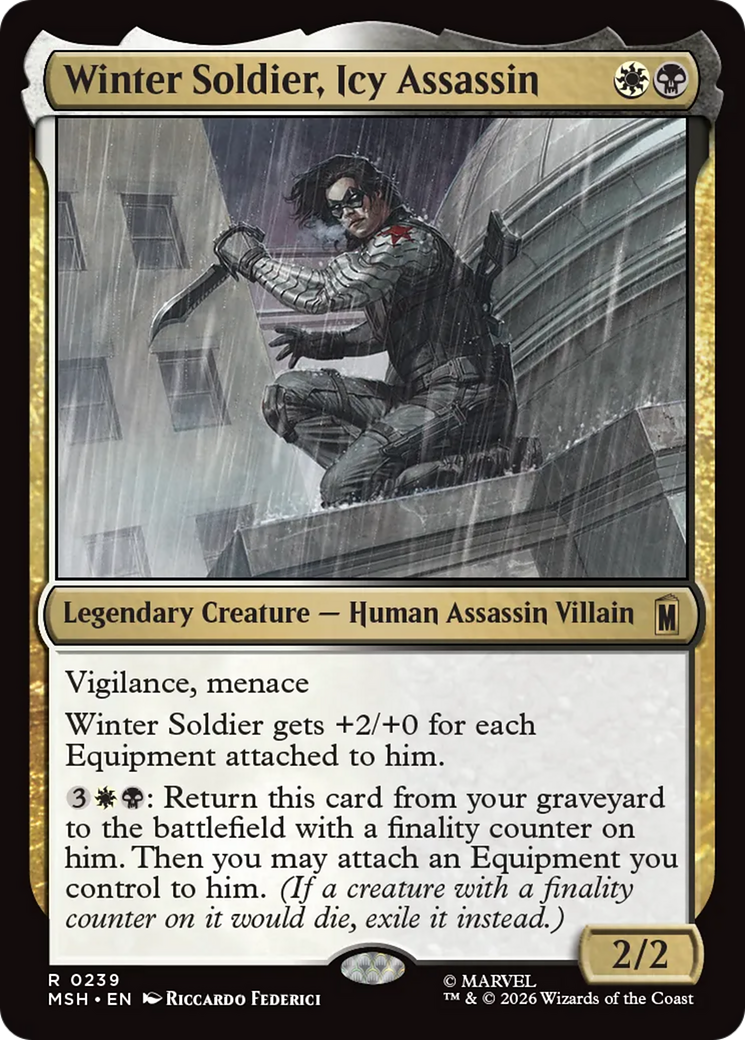 Winter Soldier, Icy Assassin (MSH) - Foil