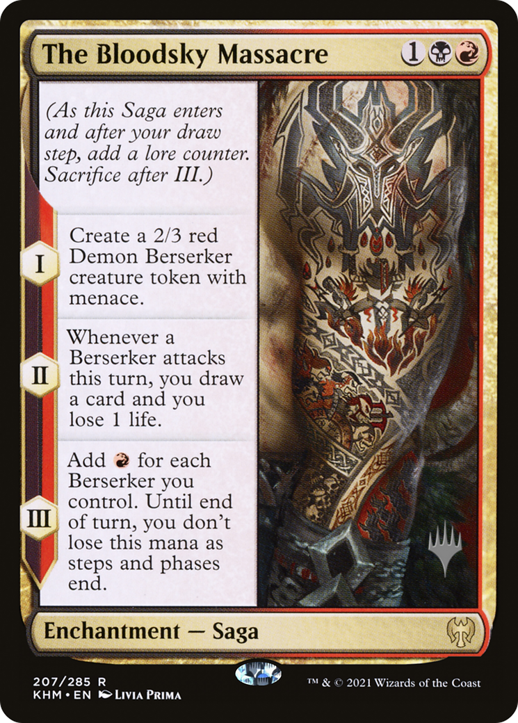 The Bloodsky Massacre (207) (Promo Pack) - Foil
