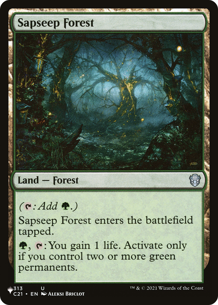 Sapseep Forest (C21-0313) (PLST)