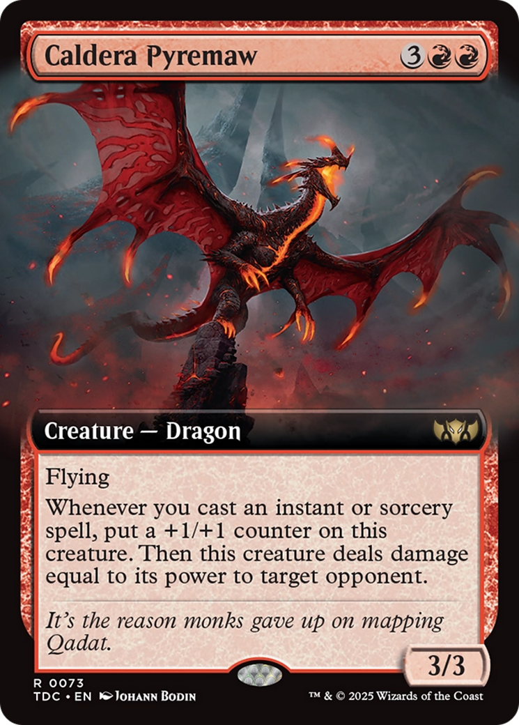 Caldera Pyremaw (0073) (Extended Art)