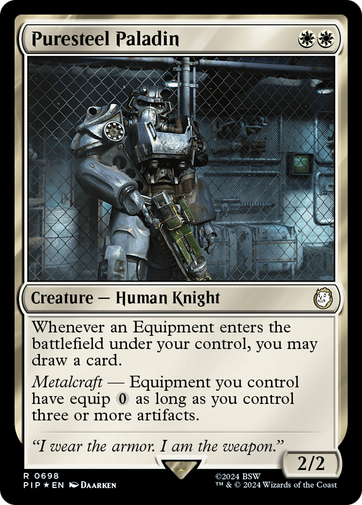 Puresteel Paladin (0698) - Surge Foil