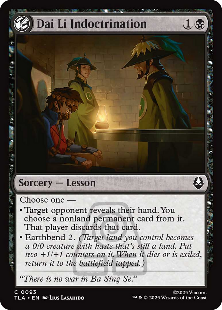 Dai Li Indoctrination - Foil tla