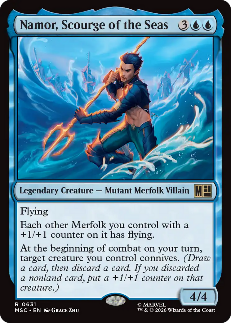 Namor, Scourge of the Seas (MSC) - Foil