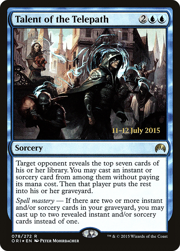 Talent of the Telepath (078) (Prerelease) - Foil