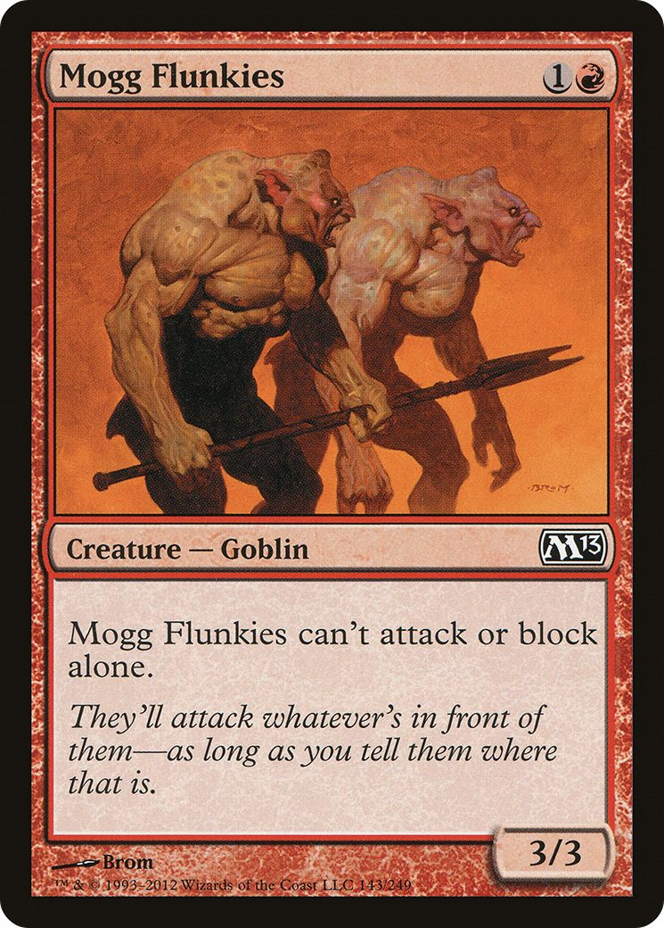 Mogg Flunkies - Foil