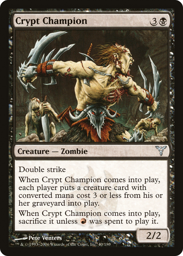 Crypt Champion - Foil