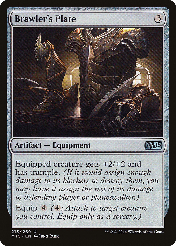 Brawler's Plate - Foil