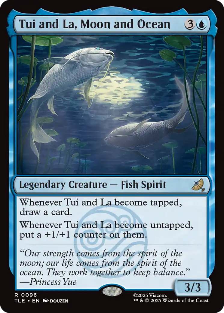 Tui and La, Moon and Ocean - Foil tle