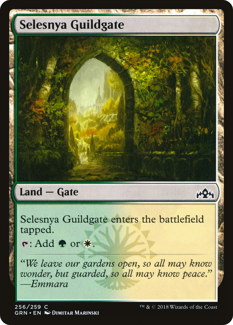 Selesnya Guildgate (256) - Foil