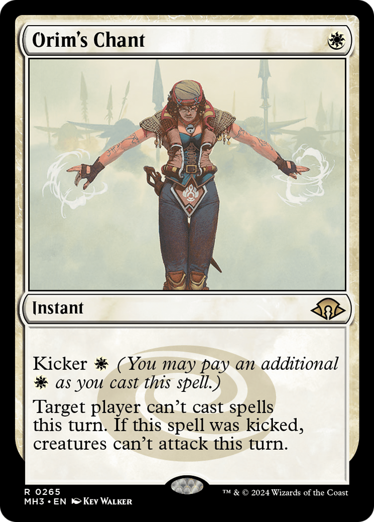 Orim's Chant - Foil