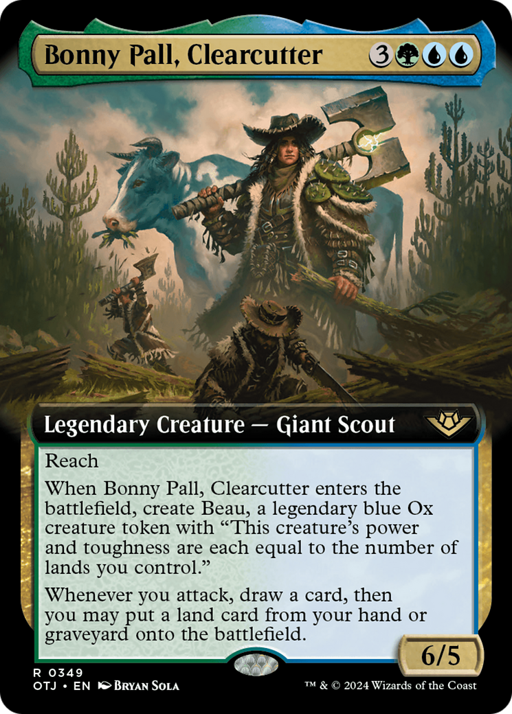 Bonny Pall, Clearcutter (0349) (Extended Art) - Foil