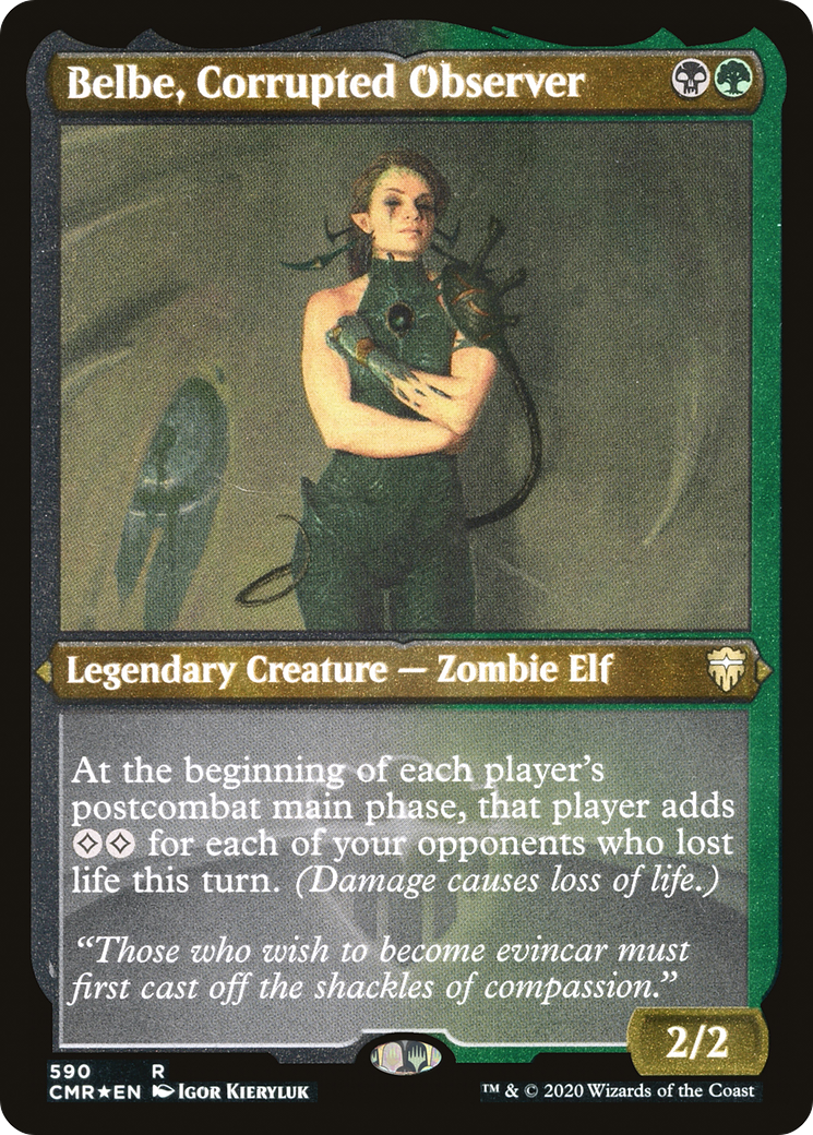 Belbe, Corrupted Observer - Foil Etched