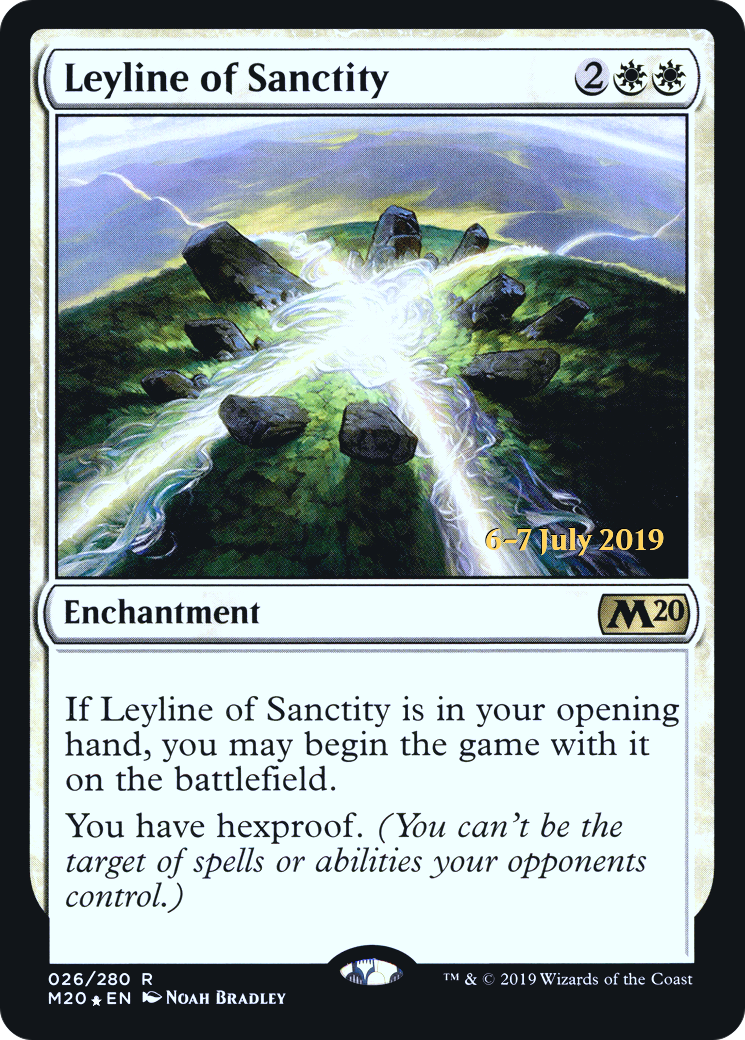 Leyline of Sanctity (026) (Prerelease) - Foil