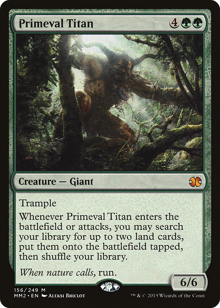 Primeval Titan - Foil