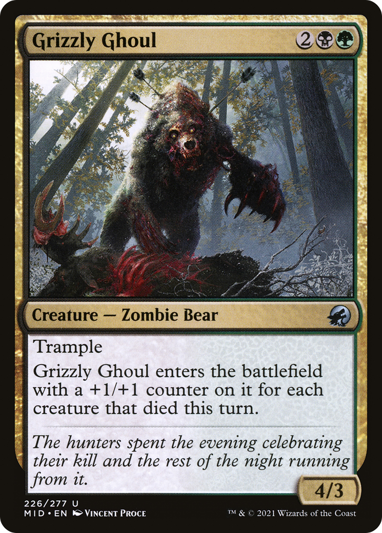 Grizzly Ghoul - Foil