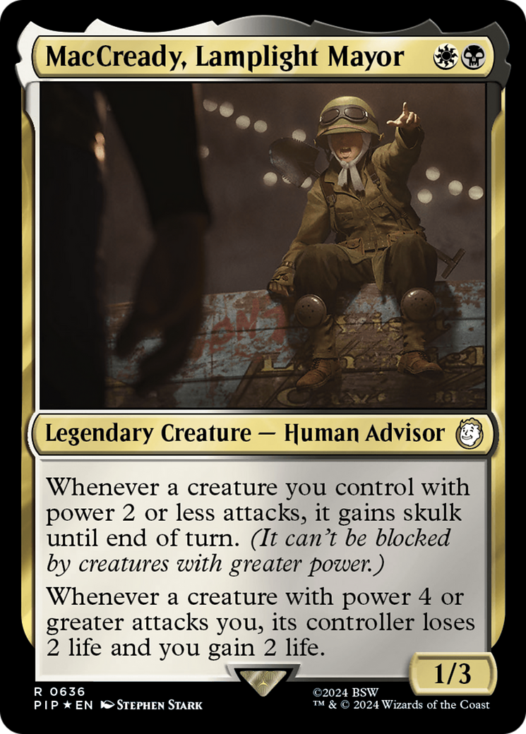MacCready, Lamplight Mayor (0636) - Surge Foil