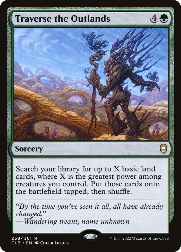Traverse the Outlands - Foil