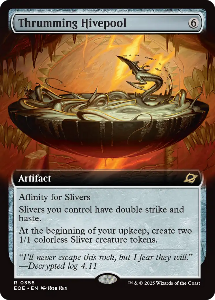 Thrumming Hivepool (0356) (Extended Art) - Foil