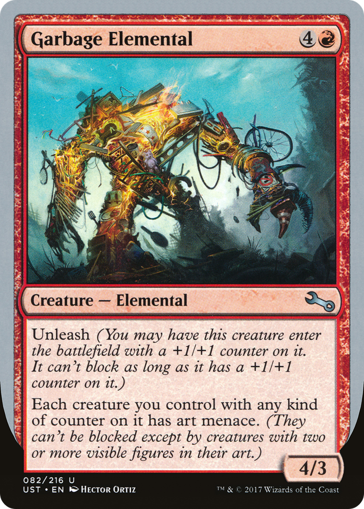 Garbage Elemental (Unleash) - Foil