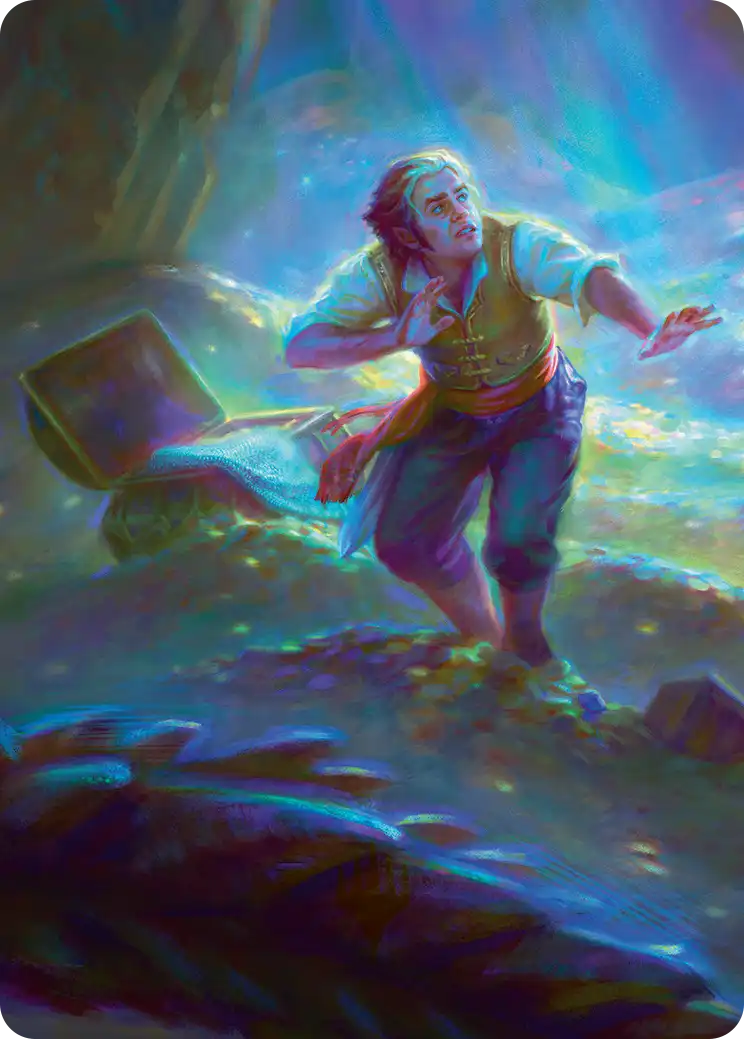 Bilbo's Burglaring (10/12) Art Card (HOB)