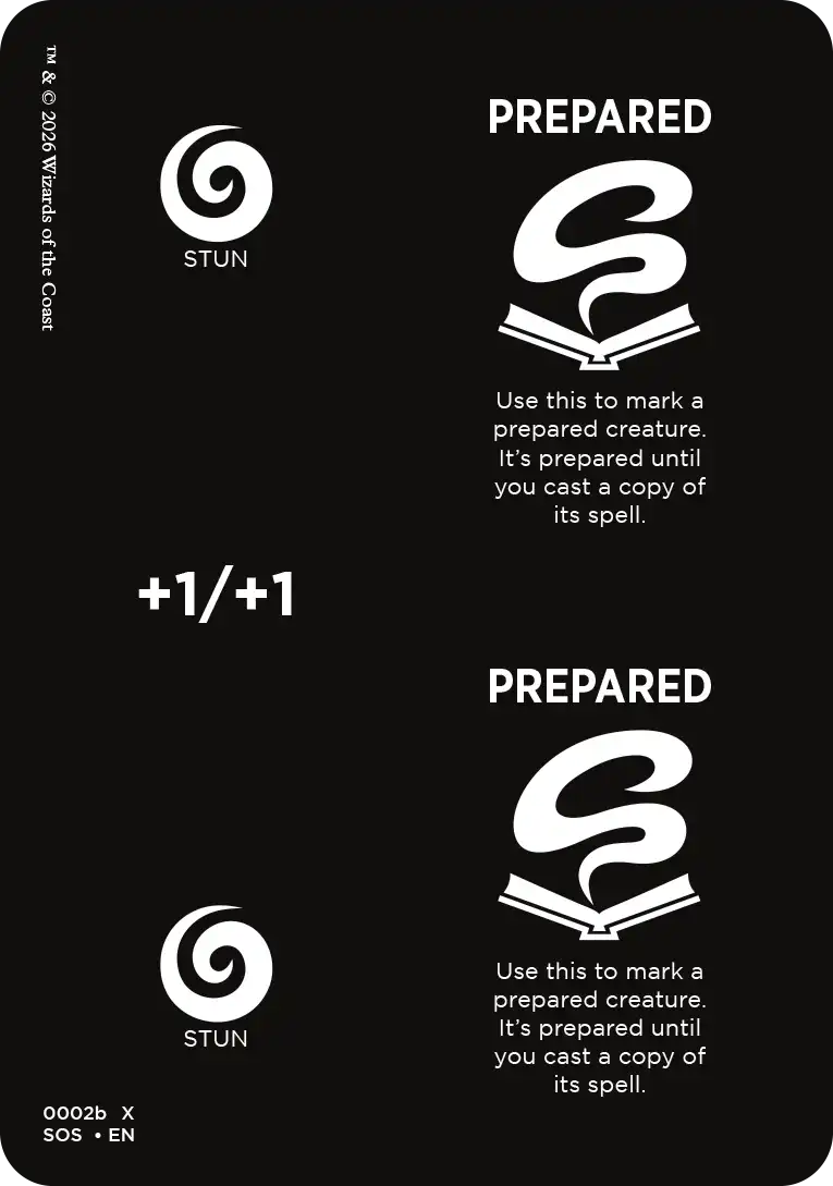 Punch Card (0002a) // Punch Card (0002b) Double-Sided Token (TSOS)
