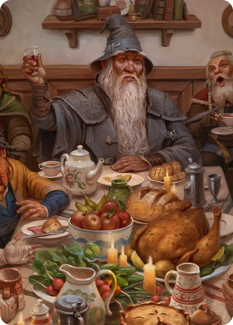 Gandalf, Party Guest (02/12) Art Card (HOB)