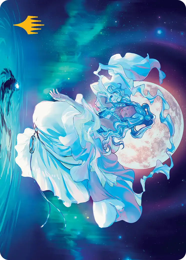 Yue, the Moon Spirit (07/54) Art Card - Gold-Stamped Signature tla