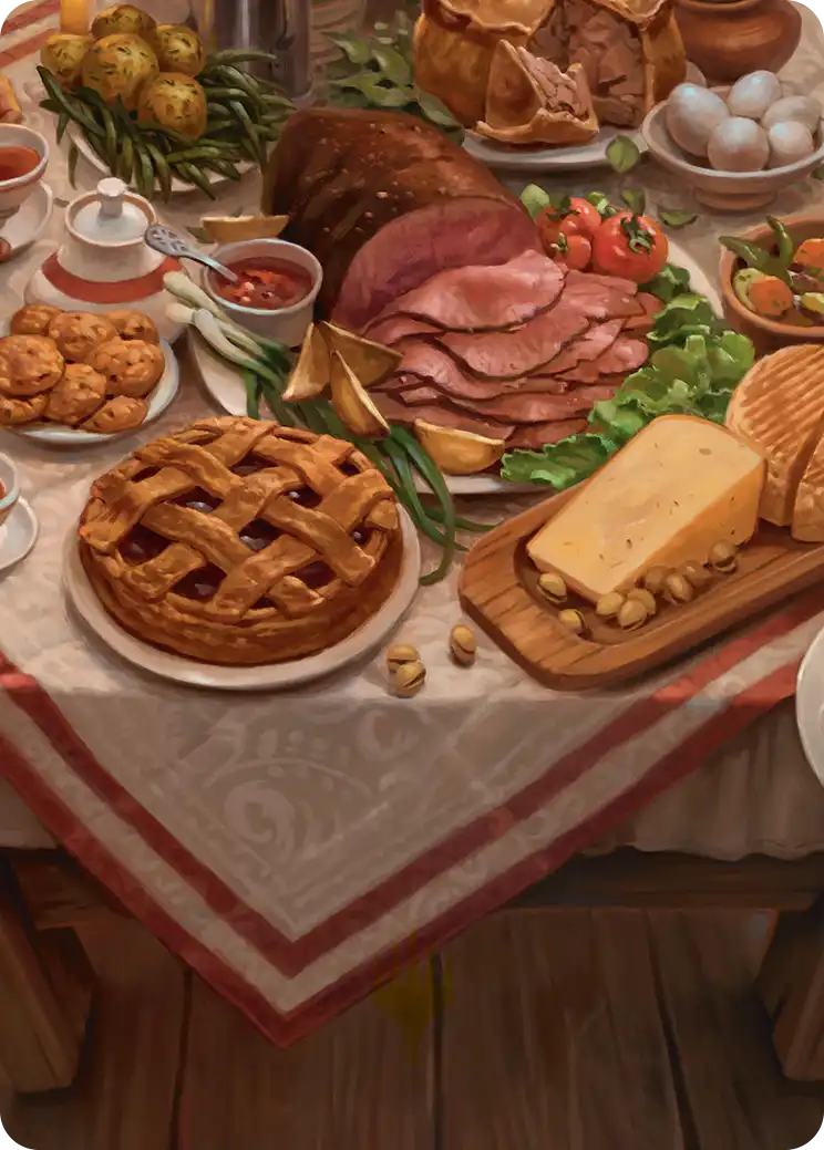 Bag End Banquet (05/12) Art Card (HOB)