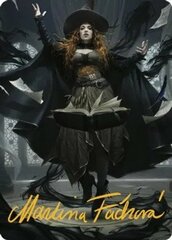 Tasha, the Witch Queen (41/81) Art Card (ACLB) - Gold-Stamped Signature