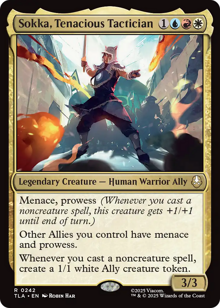 Sokka, Tenacious Tactician - Foil tla