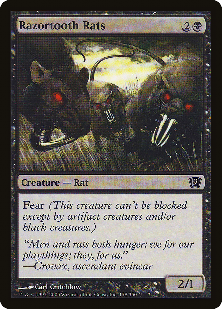 Razortooth Rats - Foil
