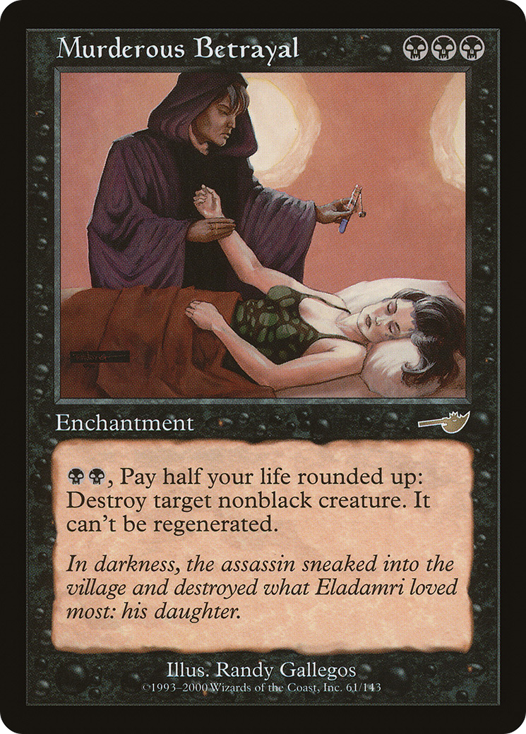 Murderous Betrayal - Foil