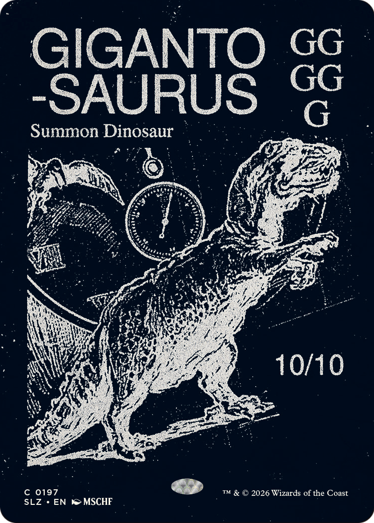 Gigantosaurus (0197) (Showcase) (SLZ)