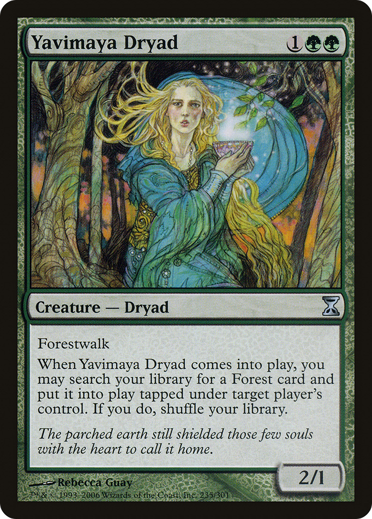 Yavimaya Dryad - Foil
