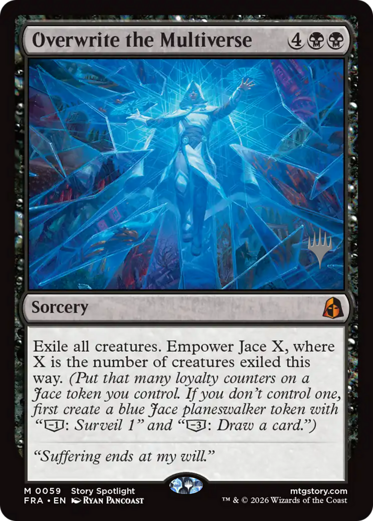 Overwrite the Multiverse (0059) (Promo Pack) (PFRA) - Foil