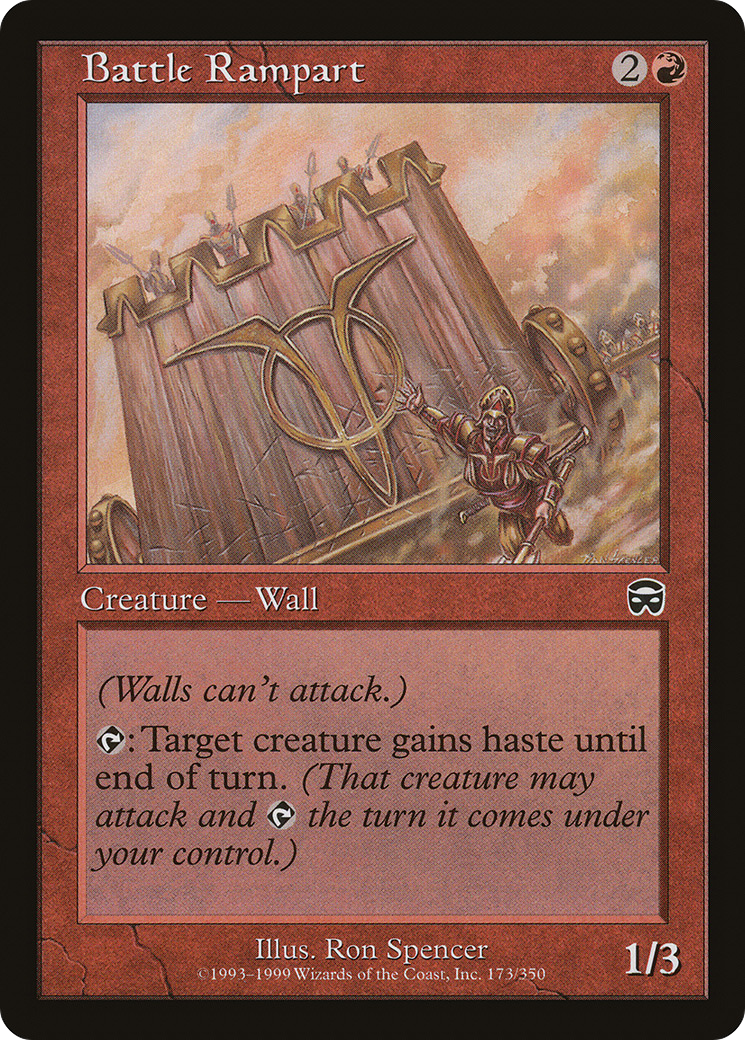 Battle Rampart - Foil