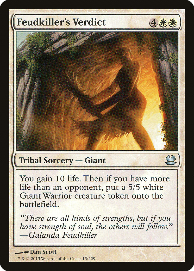 Feudkiller's Verdict - Foil