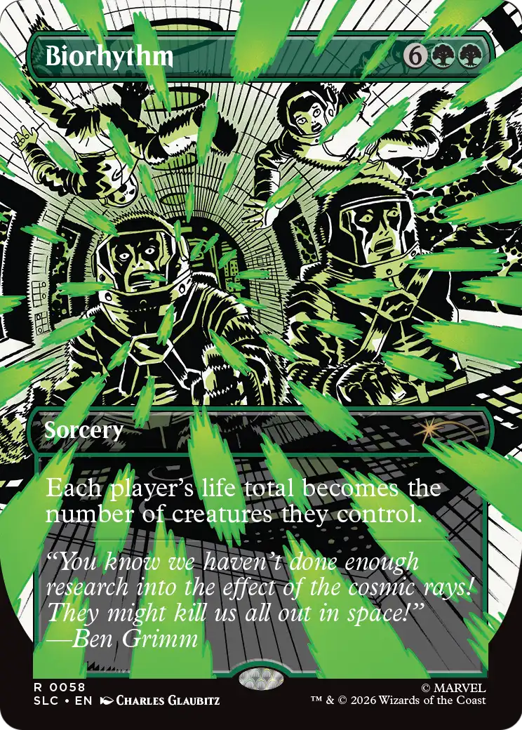 Biorhythm (0058) (Borderless) (SLC)