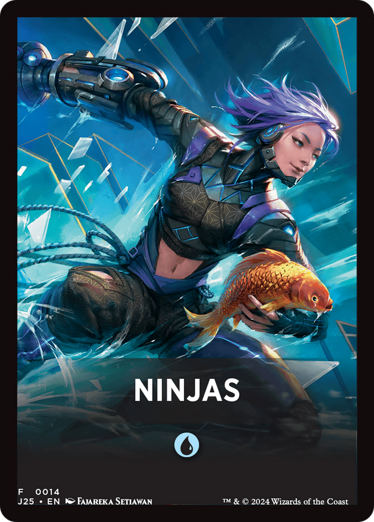 Ninjas Theme Card