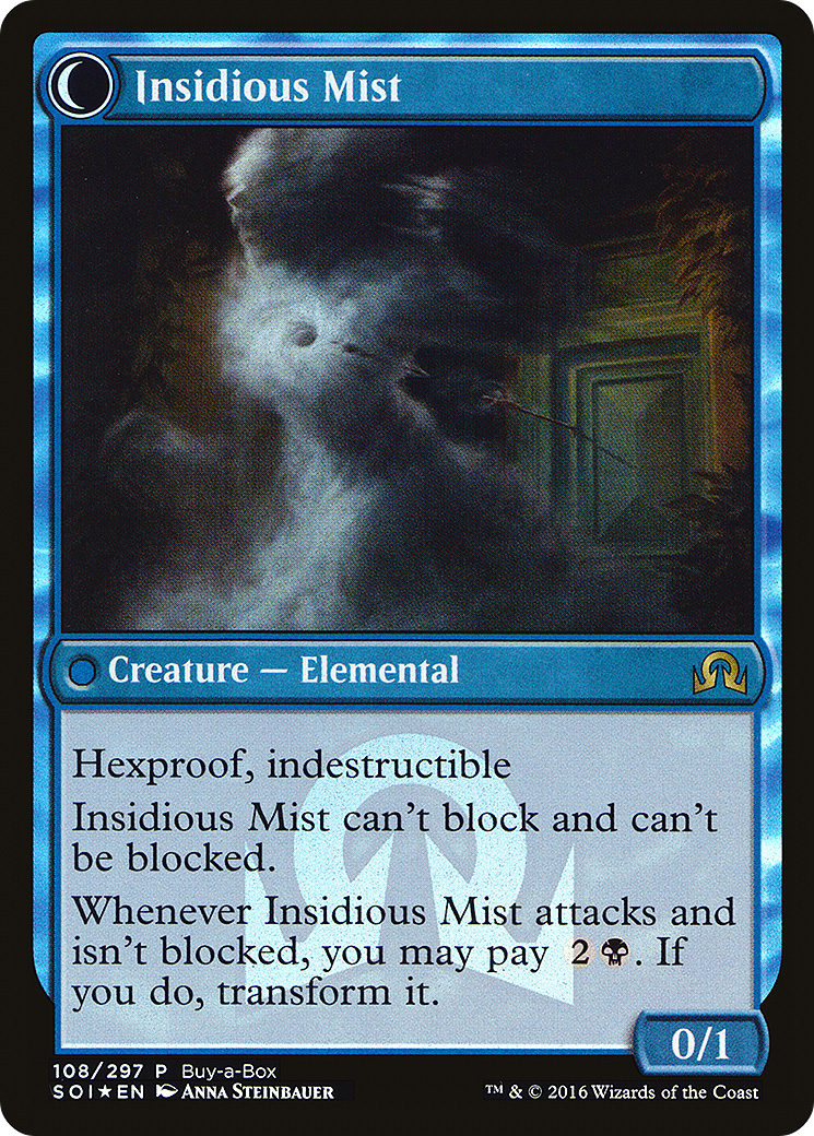 Elusive Tormentor // Insidious Mist (108) (Buy-a-Box) (PSOI) - Foil