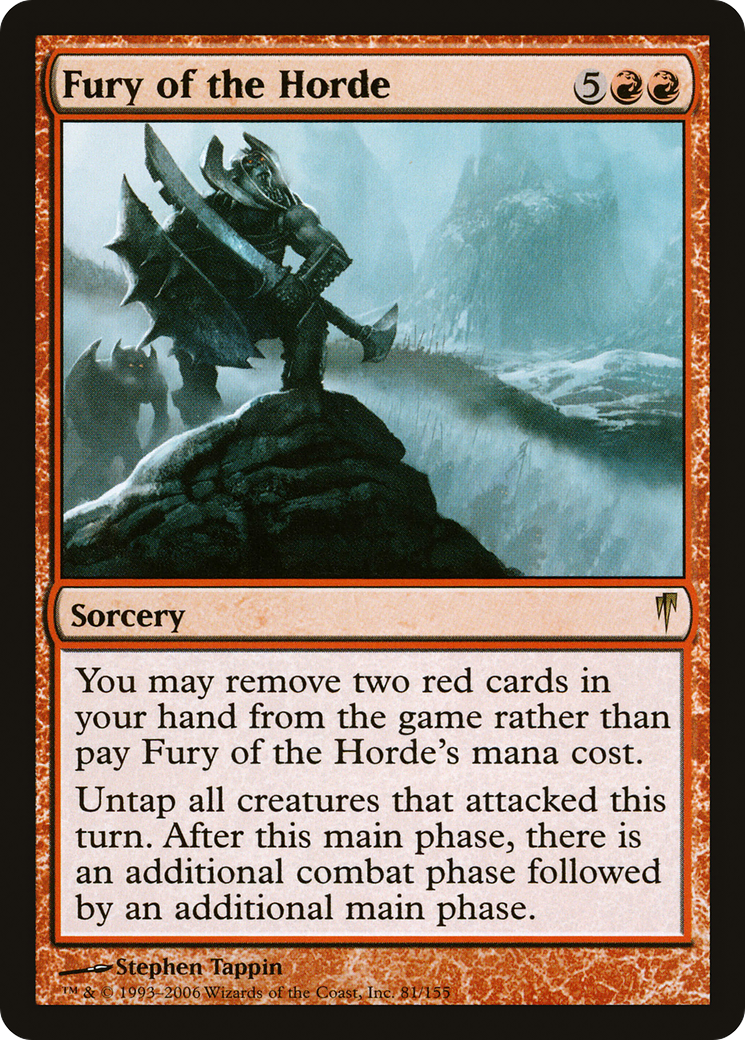 Fury of the Horde - Foil
